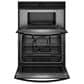 Whirlpool 30" Smart Built-In Electric Combination Wall Oven with Air Fry in Black, , large