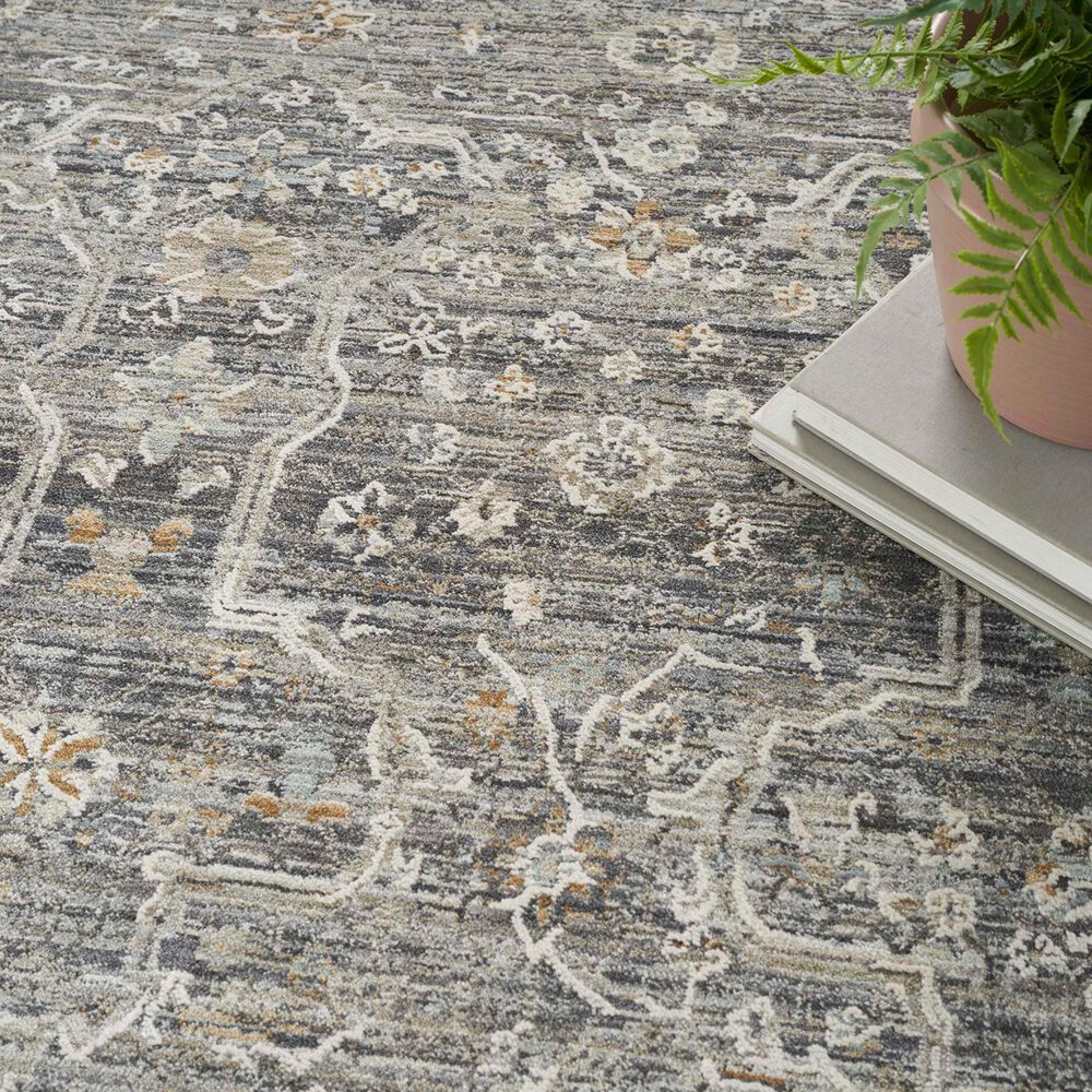 Nourison Lynx 12&#39; x 15&#39;9&quot; Slate and Multicolor Area Rug, , large
