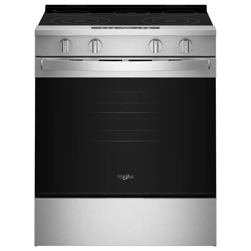 Whirlpool 30" Electric Smart Range in Stainless Steel, , large