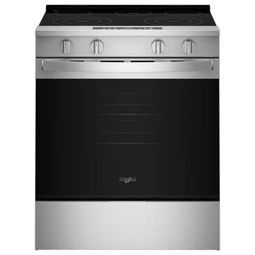 Whirlpool 30" Electric Smart Range in Stainless Steel, , large
