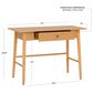Linon Home Decor Charlotte Writing Desk Natural, , large