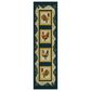 Dalyn Rug Company Kendall KE4 2"3" x 7"6" Black Runner, , large