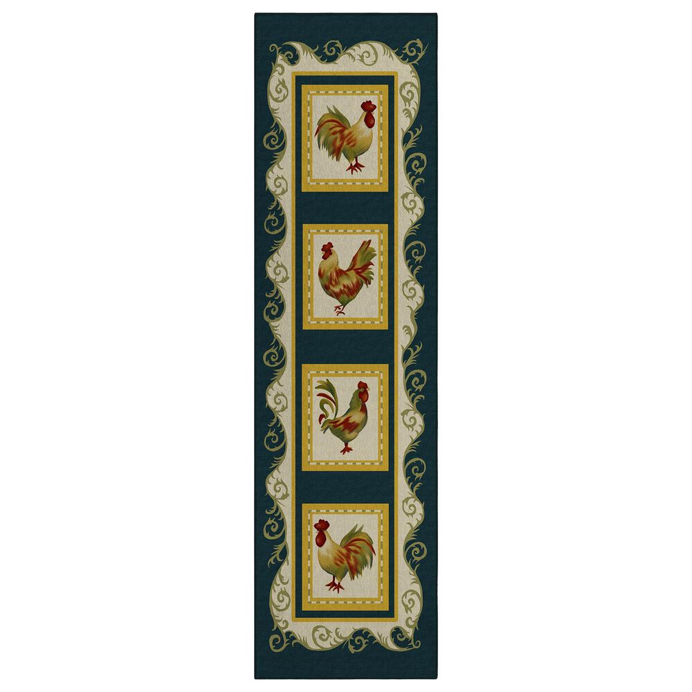 Dalyn Rug Company Kendall KE4 2"3" x 7"6" Black Runner, , large