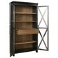 Ashley Ridgester Display Cabinet in Light Brown and Black, , large