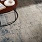 Surya Brunswick 12" x 15" Dusty Sage, Light Gray, Olive, Pale Blue, Taupe, Teal and Navy Area Rug, , large