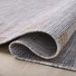 Amber Lewis x Loloi Topanga Silver and Natural 6"7" x 9"4" Indoor/Outdoor Area Rug, , large