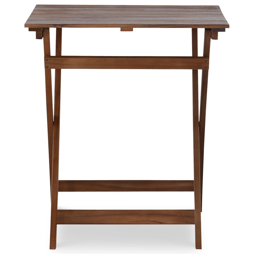 Linon Home Decor Rockport 3-Piece Patio Dining Set in Brown, , large