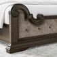 Millenium Maylee King Upholstered Bed and Two Nightstands in Dark Brown, , large