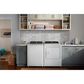 Whirlpool 4.7 Cu. Ft. Top Load Washer with 2-In-1 Removable Agitator and 7 Cu. Ft. Electric Dryer Laundry Pair in White, , large