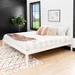 Linden Boulevard Polly King Platform Bed in White, , large