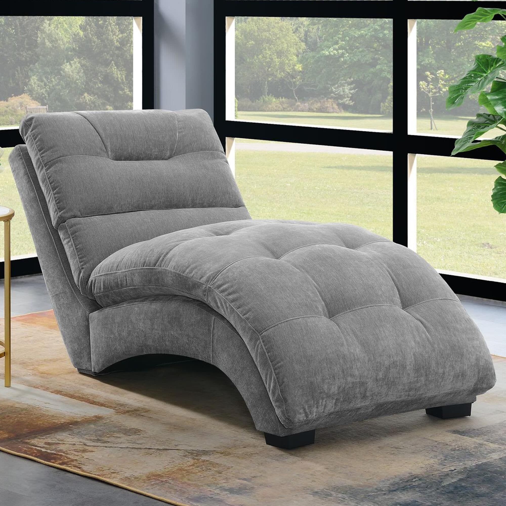 Mayberry Hill Dominick Chaise Lounge in Granite NFM