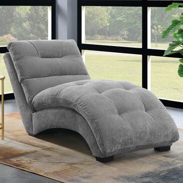 Mayberry Hill Dominick Chaise Lounge in Granite, , large