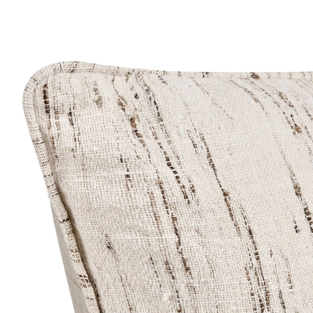 Classic Home Tavira 22" Square Throw Pillow in Natural, , large