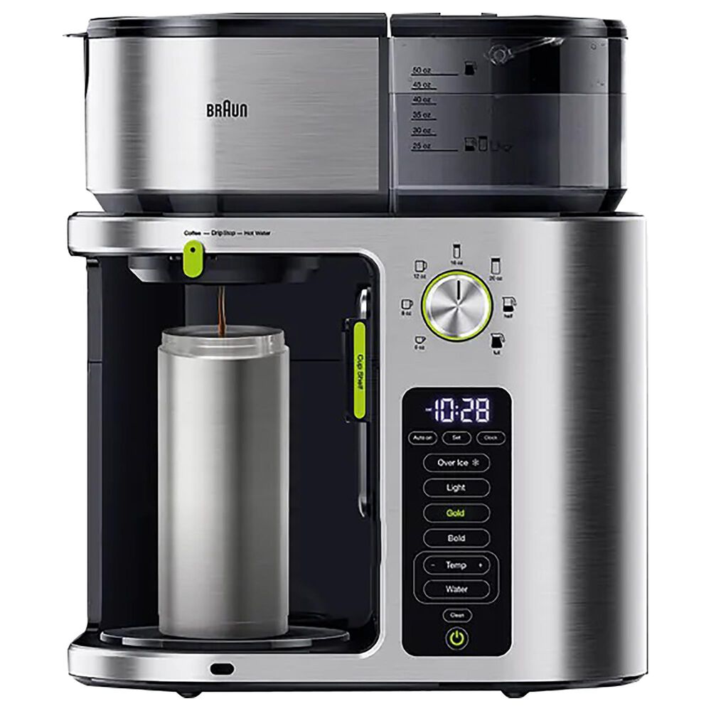 Braun Multiserve 10Cup Drip Coffee Maker in Stainless Steel Shop NFM
