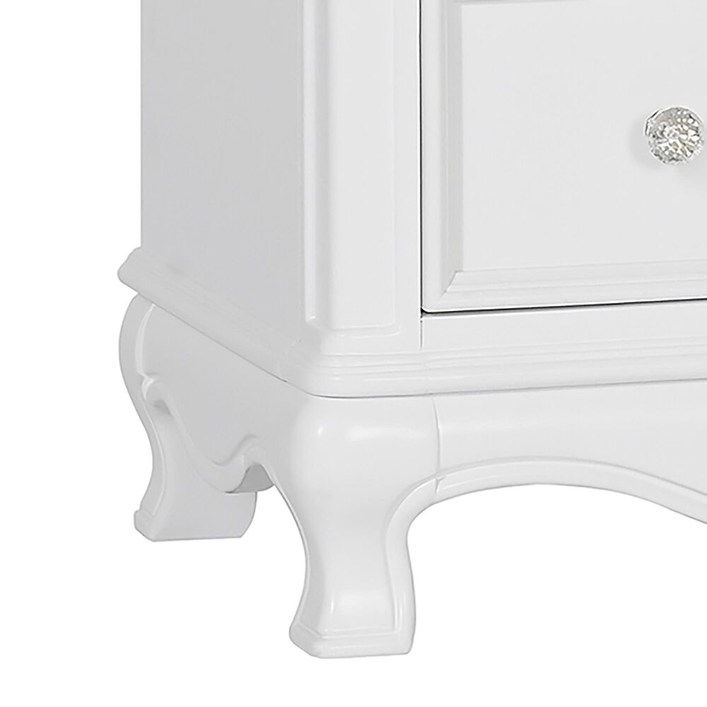 Suite Bebe Adelina 6-Drawer Chest in Pure White, , large