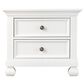 Appleseed Solvang 2-Drawer Nightstand in Pure White, , large