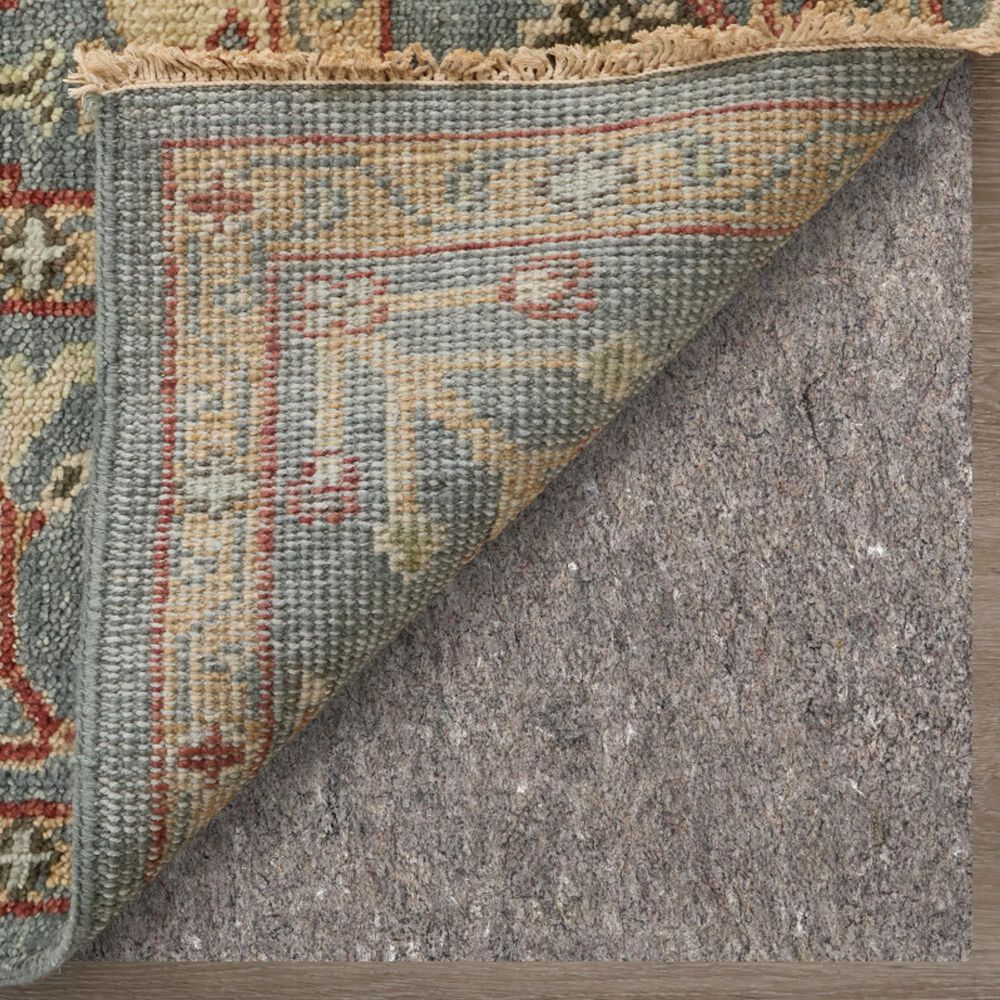 Feizy Carrington Blue and Rust 5&#39;6&quot; x 8&#39;6&quot; Area Rug, , large