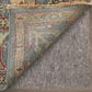 Feizy Carrington Blue and Rust 5"6" x 8"6" Area Rug, , large
