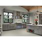 Dal-Tile Color Wheel Matte Architectural Gray 13" x 11" Ceramic Mosaic Sheet, , large