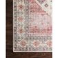 Loloi II Skye SKY-02 7"6" x 9"6" Ivory and Berry Area Rug, , large