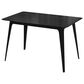 Hearth and Haven Dining Table in Black - Table Only, , large