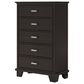 Ashley Covetown 5-Drawer Chest in Dark Brown, , large