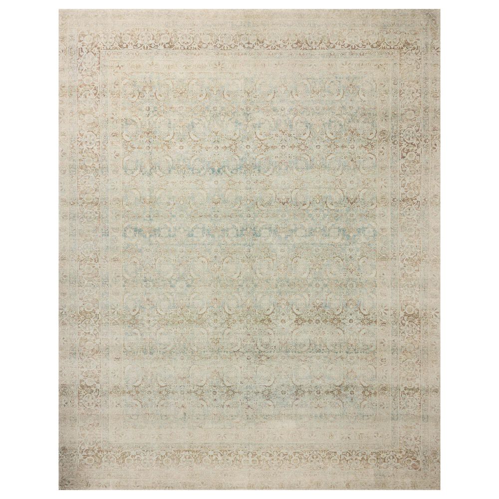 Magnolia Home Wimberly Sky and Copper 9"6" x 14" Area Rug, , large