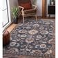 Amer Rugs Jordan 6"7" x 9" Navy Blue Area Rug, , large
