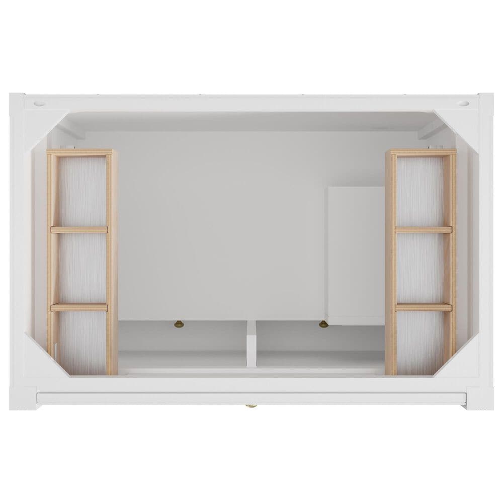 James Martin Bellshire 36" Single Bathroom Vanity in Bright White with 3 cm Phantome Eclos Top and Rectangular Sink, , large