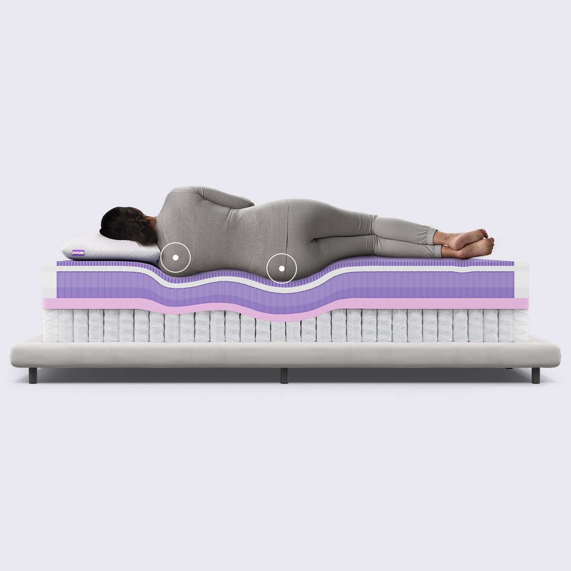 Purple Rejuvenate Ultimate Plush Hybrid Twin XL Mattress