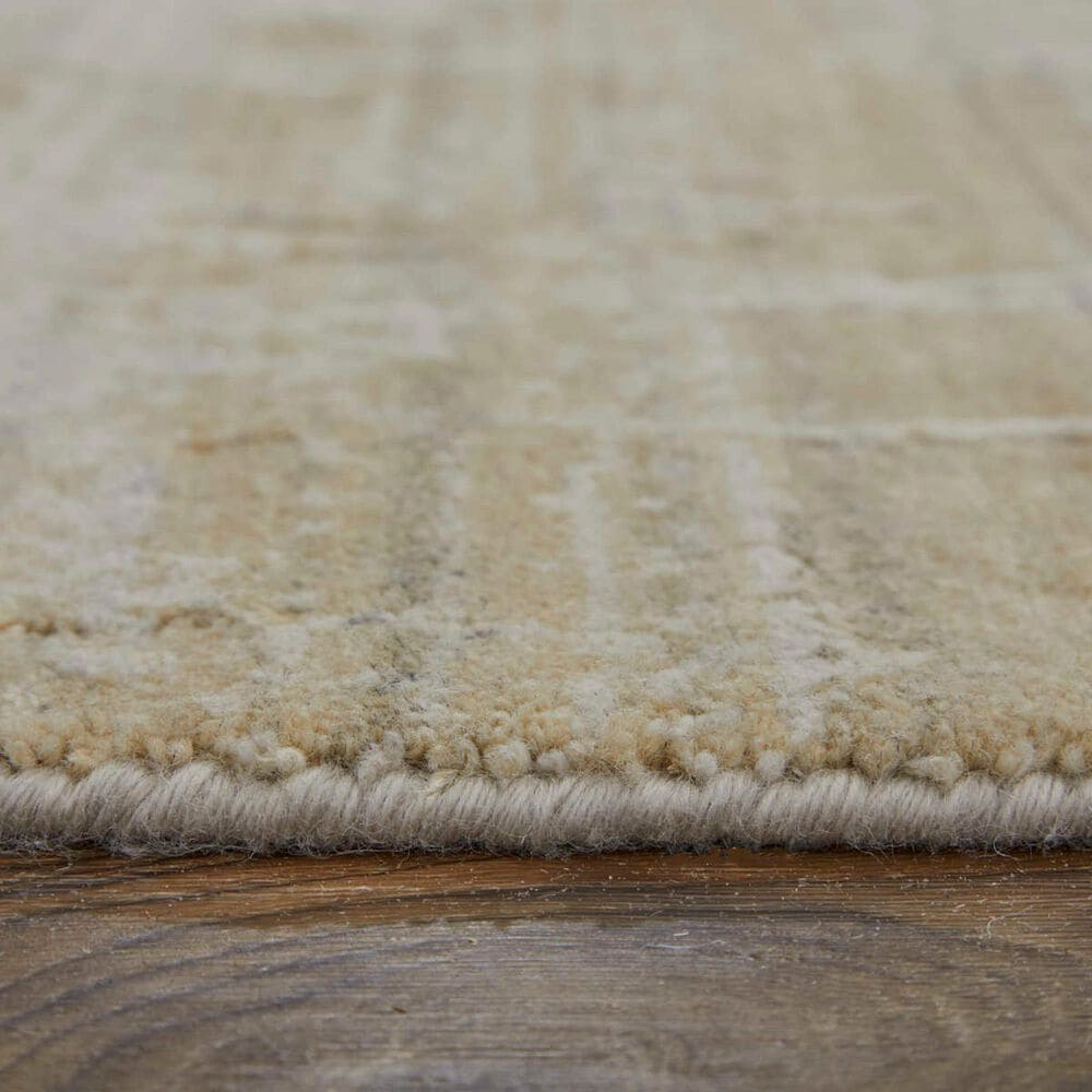 Feizy Eastfield 69FPF 3&#39; x 5&#39; Gold and Ivory Area Rug, , large