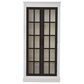 Hearth and Haven 71.2"" Freestanding Glass Door Pantry with Adjustable Shelves in White and Black, , large
