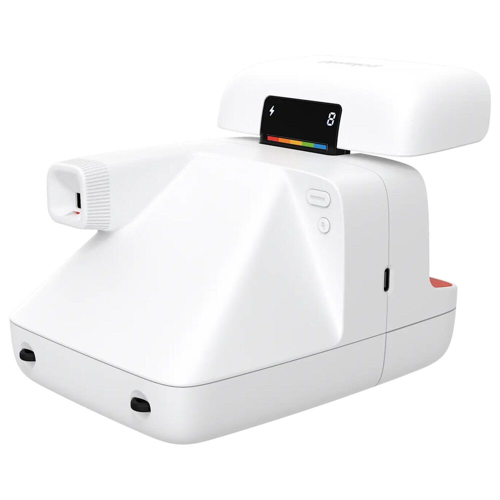 Polaroid Flip Instant Camera with Color Film Bundle (8 Photos) in White, , large