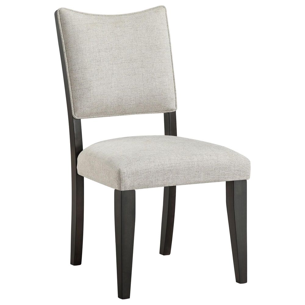 Steve Silver Roatan Dining Table and 6 Dining Chairs in Natural and Black, , large