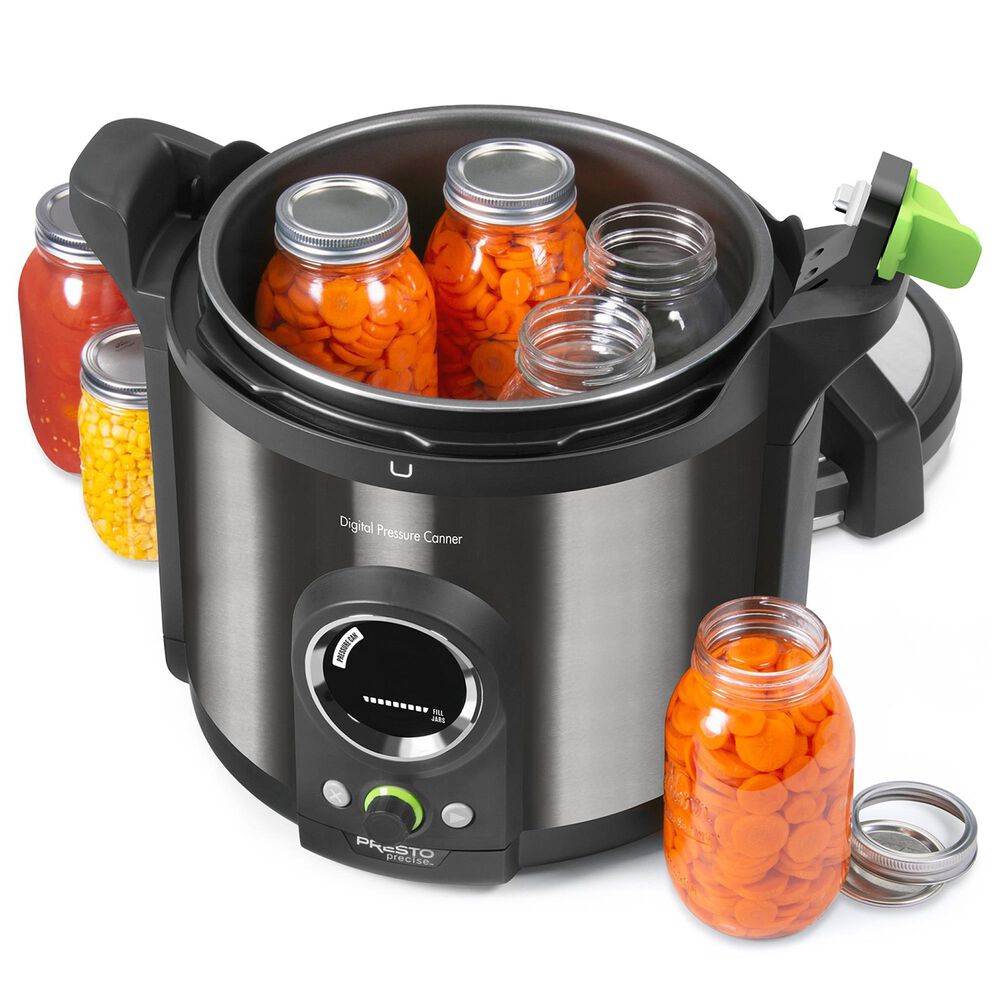 Presto 12-Quart Digital Pressure Canner in Black, , large