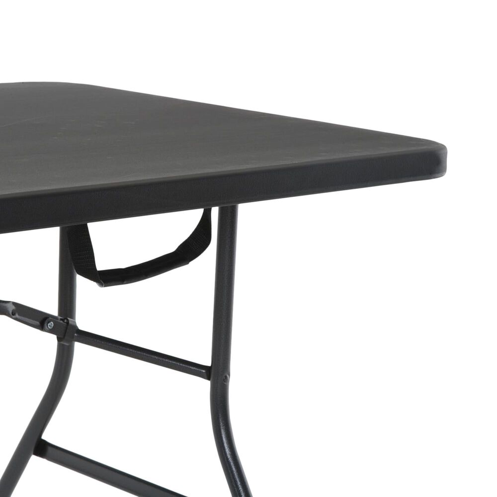 DHP 6&#39; Folding Table in Black, , large