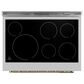Forno Paolo 36" Freestanding Electric Range in White, , large