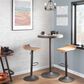 Lumisource Dakota Versatile Bar or Dinette Height Table in Brown and Antique Bronze with Assembly, , large
