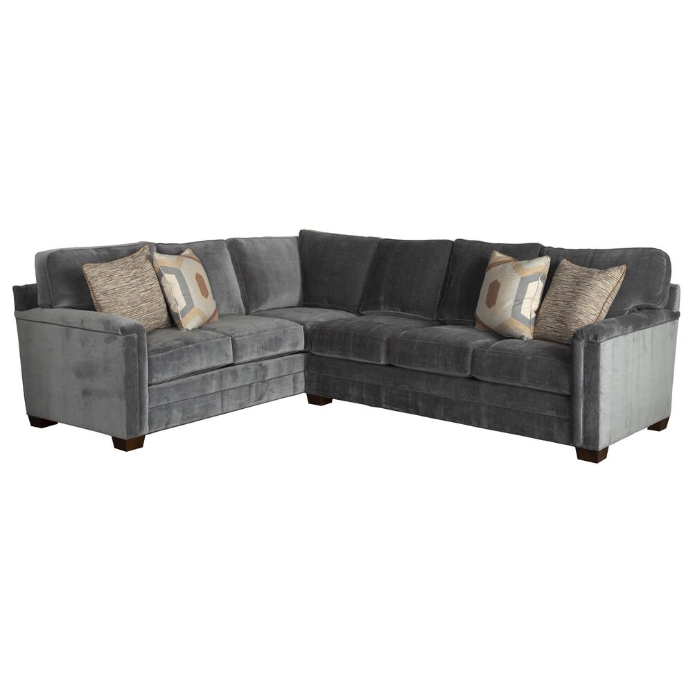 Huntington House 2-Piece Sectional in Charcoal, , large