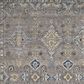 Safavieh Evoke EVK224G 2"2" x 4" Dark Grey and Yellow Scatter Rug, , large