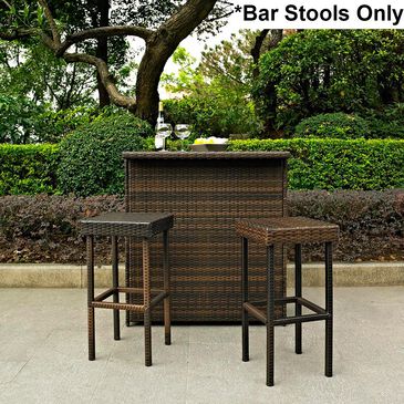 Firefly Palm Harbor 29" Bar Height Stool in Dark Brown - Set of 2, , large