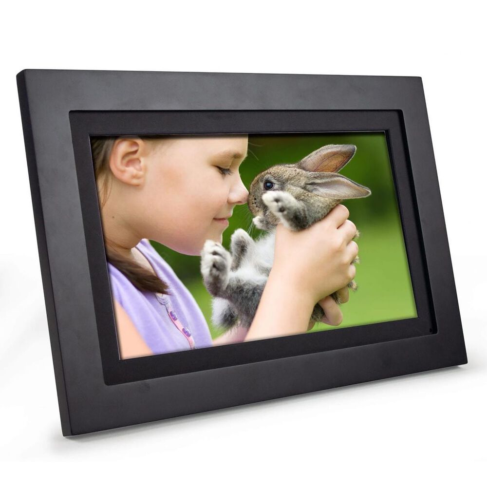 Simply Smart Home PhotoShare Friends and Family 14" Smart Digital Photo Frame in Black, , large