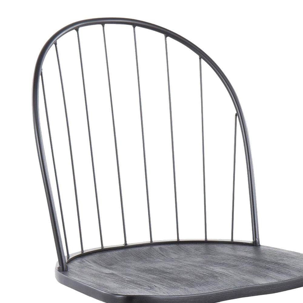 Lumisource Riley Office Chair in Black, , large