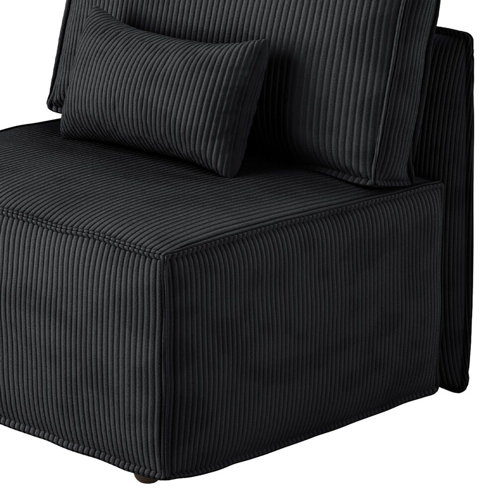 HOMLUX Armless Module in Black, , large