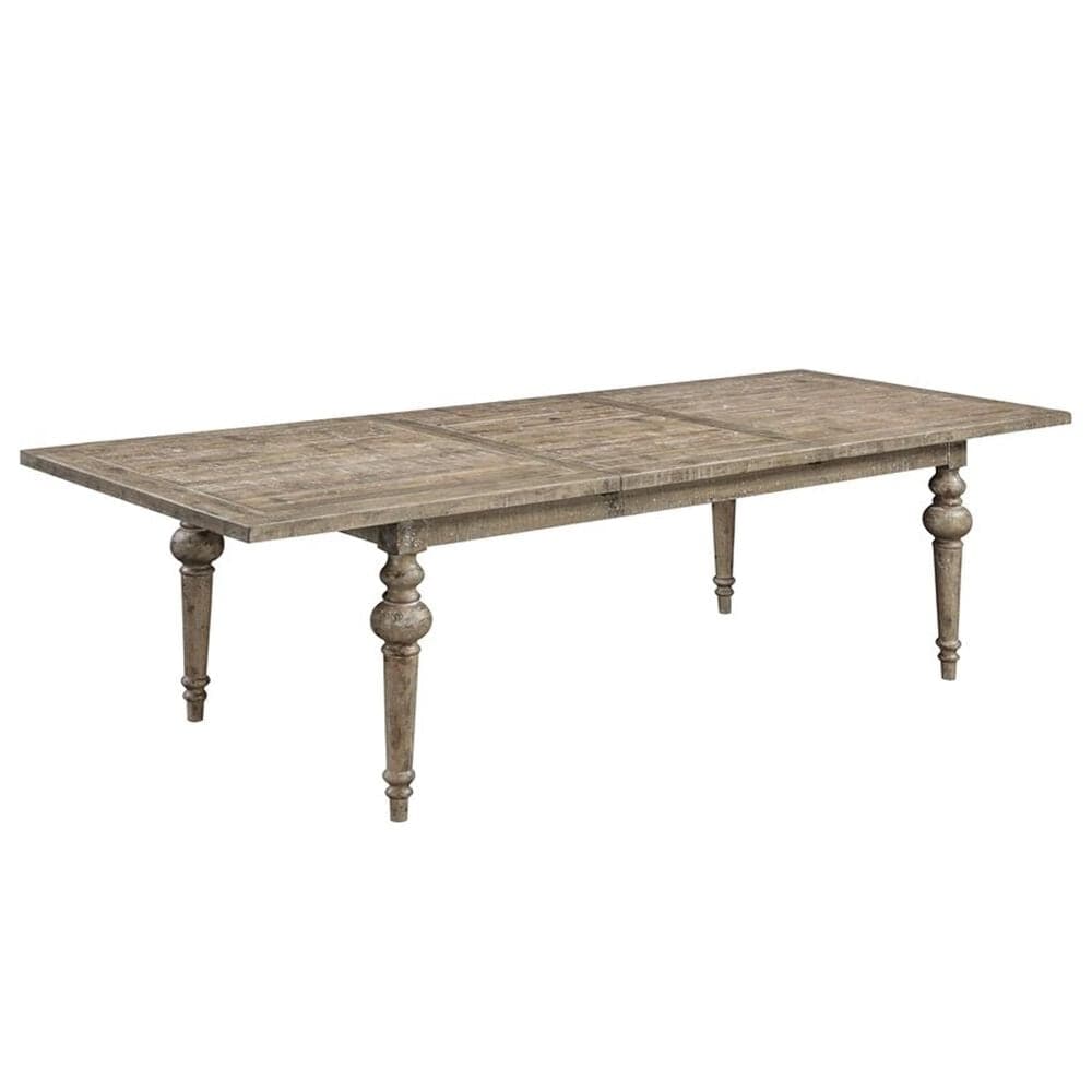 Golden Wave Furniture Interlude Extension Dining Table in Sandstone Buff - Table Only, , large