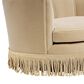 Jennifer Taylor Home Clara 34.5" Scalloped Pet Sofa Bed in Fawn Brown, , large