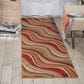 Nourison Somerset ST81 2"3" x 8" Tan Runner, , large