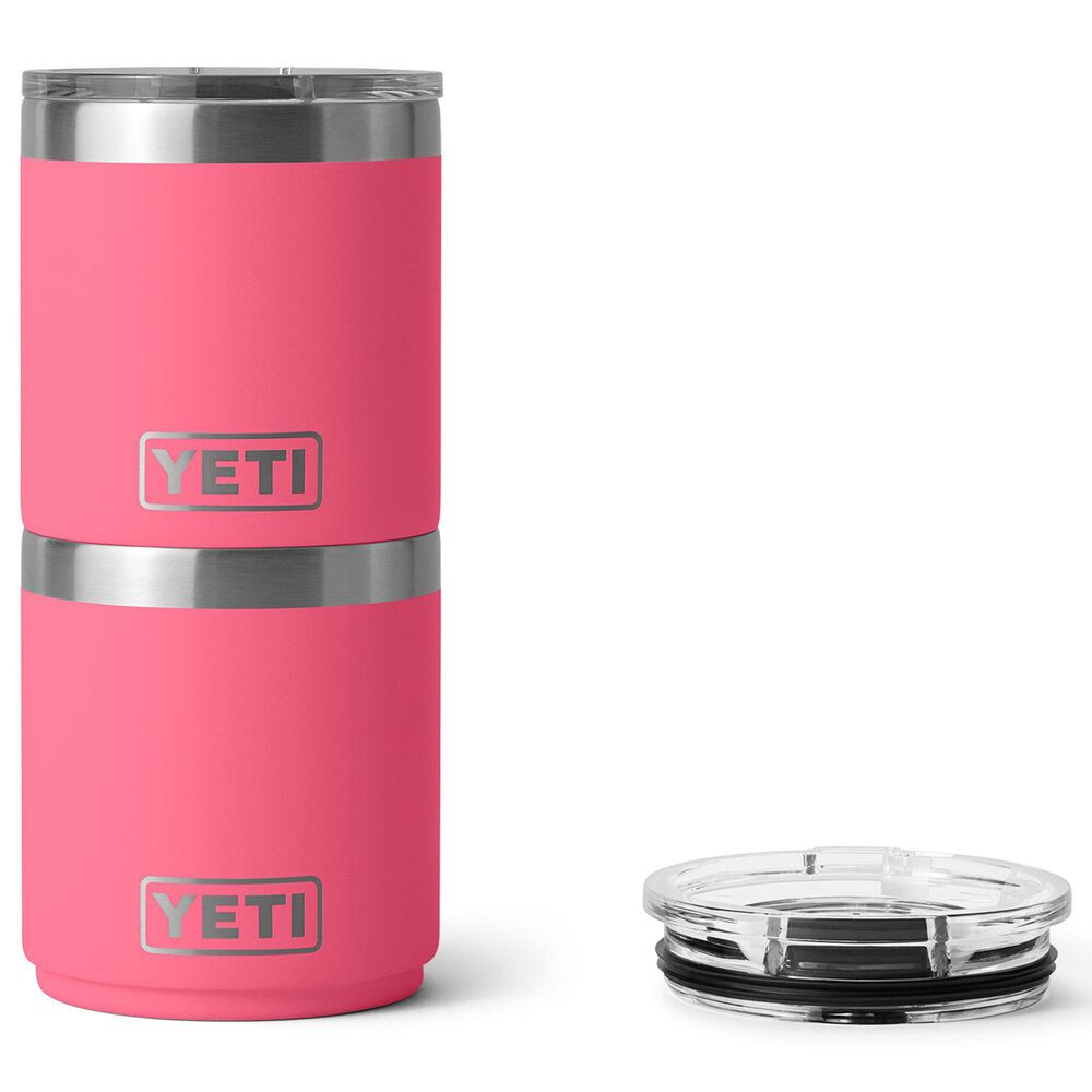 YETI Rambler 10 Oz Stackable Lowball 2.0 with MagSlider Lid in Tropical Pink, , large