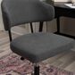 Linon Home Decor Tristan Swivel Office Chair in Black, , large
