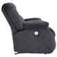 Ashley Burkner Power Rocker Recliner in Marine Velvet, , large